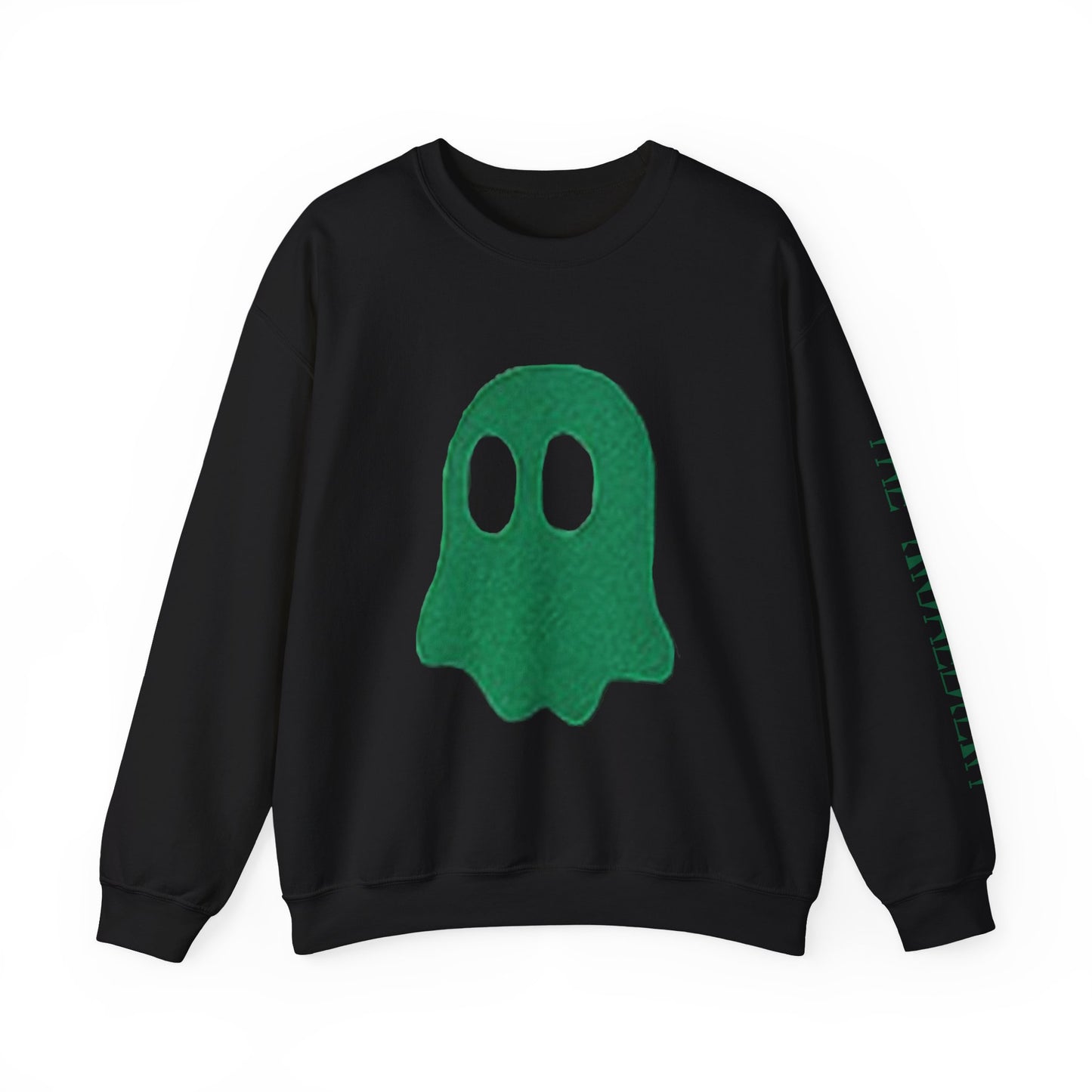 Spooky Ghost Crewneck Sweatshirt, Halloween Apparel, Cozy Unisex Sweater, Cute Gift for Friends, Fall Fashion